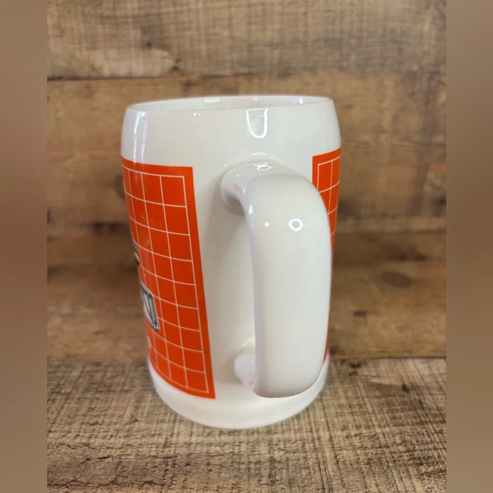 Vintage Denver Broncos Ceramic Mug Beer Stein Orange Licensed NFL 90’s Papel